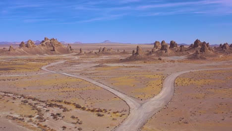 Beautiful-aerial-over-the-Trona-Pinnacles-rock-formations-in-the-Mojave-Desert-near-Death-Valley