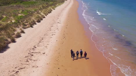 Good-aerial-over-Omaha-Beach-Normandy-France-site-of-World-War-two-D-Day-allied-invasion-3