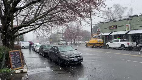 Schwerer-Winterschnee-Fällt-In-Einem-Traditionellen-Amerikanischen-Viertel-Und-Geschäften-In-Portland-Oregon-1