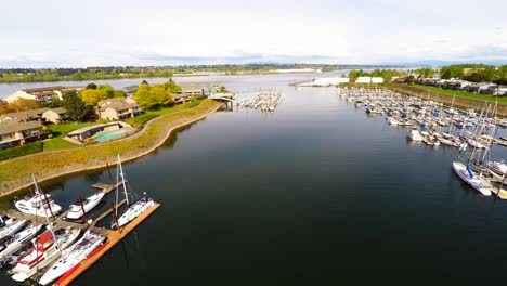 An-aerial-view-of-aport-harbor-or-marina-with-boats-docked-2