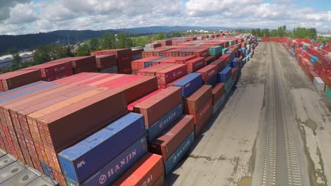 An-aerial-over-a-rail-freight-yard-with-containers-in-transit-2