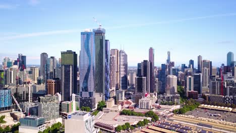 Nice-aerial-establishing-shot-of-Melbourne-Victoria-Australia-central-business-district-downtown-1