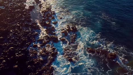 Nice-aerial-shot-over-Molokai-Hawaii-turquoise-waters-2