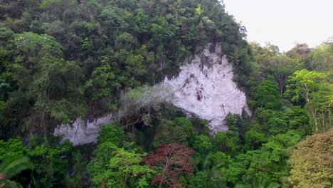 Antenne-über-Die-Kalksteinhügel-In-Der-Nähe-Von-Candeleria-Guatemalagua