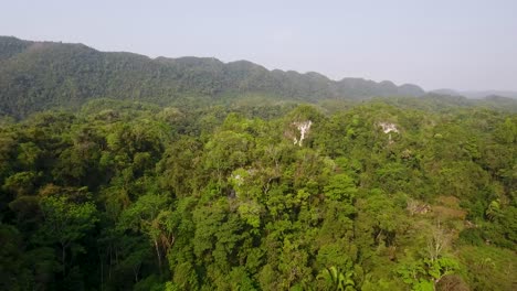 Aerial-of-the-limestone-hills-near-Candeleria-Guatemala