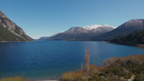 Aerials-of-the-Andes-and-natural-scenic-beauty-of-Lago-Nahuel-Huapi-Bariloche-Argentina-4