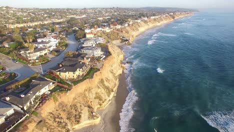 A-beautiful-aerial-above-the-California-coastline-north-of-San-Diego-1
