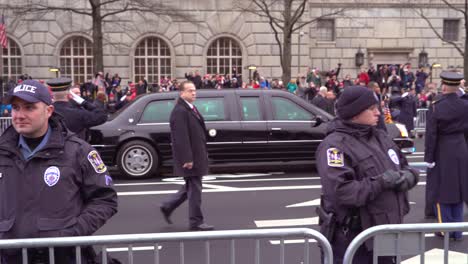 Donald-Trump's-presidential-motorcade-moves-through-Washington-DC-during-the-Inauguration-2