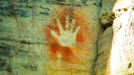 Increíble-Arte-Rupestre-Aborigen-En-Carnarvon-Gorge-En-Australia-Occidental-3