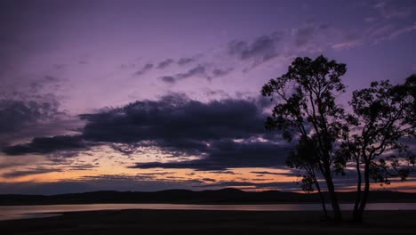 Zeitraffer-Schöne-Wolken-Am-Mt-Gravatt-Queensland-Australien-3