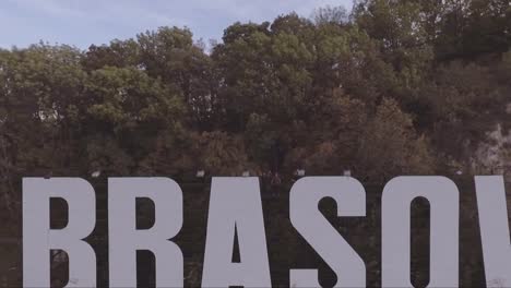 Aerial-over-the-Brasov-Transylvania-Romania-Hollywood-sign