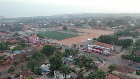 Good-Aerial-Over-Bissau-In-Guineabissau-West-Africa-Roundabout-And-Streets-A-Typical-West-African-City-3