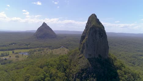 An-Aerial-View-Shows-The-Glass-House-Mountains-In-Queensland-Australia-5
