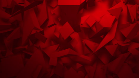 Movimiento-Triángulos-Rojo-Oscuro-Formas-Fondo-Geométrico-Abstracto