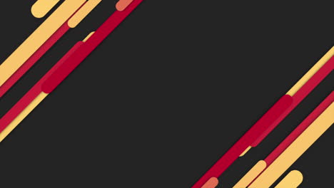 Bewegungsintro-Geometrische-Gelbe-Und-Rote-Linien-Abstrakter-Hintergrund