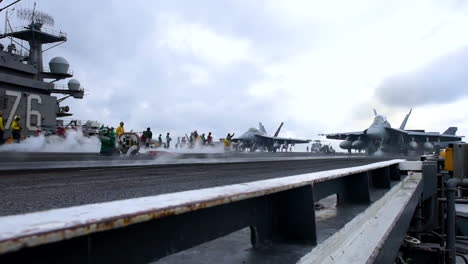 Navy-Jets-Take-Off-From-A-Us-Aircraft-Carrier