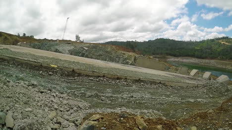 Ground-Level-Shot-Of-A-Dynamite-Explosion-Clearing-A-Water-Channel-At-The-Oroville-Dam-Spillway-Reconstruction-Project-2