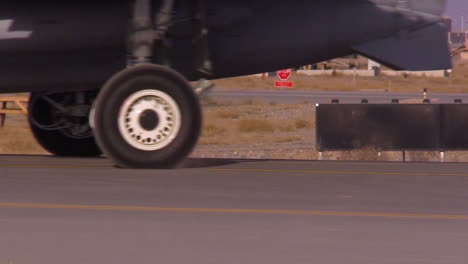 Usaf-Pilots-Drive-A10-Thunderbolt-Aircrafts-Along-The-Runway-At-Kandahar-Airfield-Afghanistan