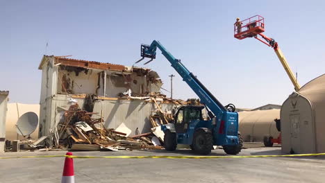 Time-Lapse-Video-Shows-The-380Th-Civil-Engineers-Unit-Tearing-Down-A-Building-On-The-Al-Dhafra-Air-Base
