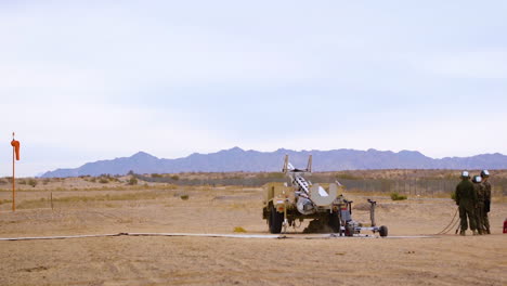 Us-Marines-Launch-A-Rq21-Blackjack-At-The-Cannon-Air-Defense-Complex