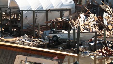 A-Residential-Harbor-In-Canal-Park-Florida-Ruined-After-Hurricane-Michael-2018