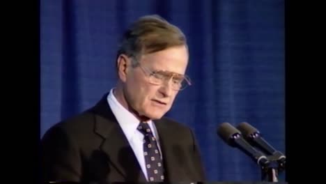 El-Presidente-George-Hw-Bush-Habla-Sobre-La-Necesidad-De-Inteligencia-Durante-Su-Discurso-De-Despedida-De-La-Cia-El-8-De-Enero-De-1993