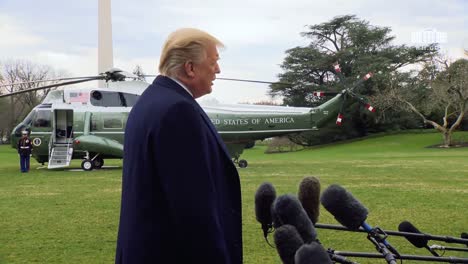 President-Trump-Speaks-To-the-Press-About-Democrats-Being-Antiisrael-And-Antijewish-2019