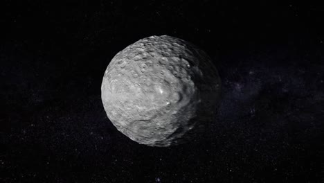 Eine-Computersimulation-Eines-Überflugs-Des-Zwergplaneten-Ceres-2019