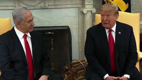 El-Presidente-Trump-Habla-Con-La-Prensa-Sobre-No-Permitir-Que-El-Informe-Mueller-Vuelva-A-Suceder-Con-Benjamin-Netanyahu-Marzo-De-2019