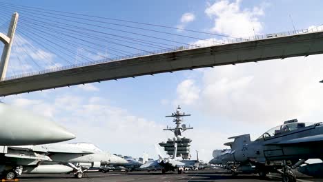 Real-Time-Of-Nimitzclass-Aircraft-Carrier-Uss-Abraham-Lincoln-Transiting-Egypts-Suez-Canal