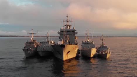 Drone-Aerial-Footage-Of-Ships-Involved-In-the-Nato-Allies-Naval-Exercise-Baltops-In-the-Baltic-Sea