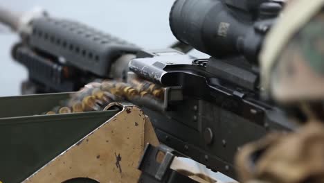 Us-Marines-Fire-Machine-Guns-To-Maintain-Heavy-Weapons-Proficiency-While-Aboard-the-Uss-Germantown-East-China-Sea-4