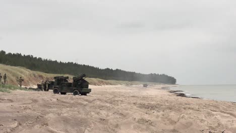 Us-Army-5th-Battalion-4th-Air-Defense-Artillery-Regiment-Conducts-Military-Exercises-With-Latvia-And-Lithuania-In-Latvia-2