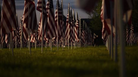 Memorial-Day-Field-Of-Heroes-Display-In-Westerville-Ohio-Honoring-those-Who-Died-In-Service-To-the-United-States