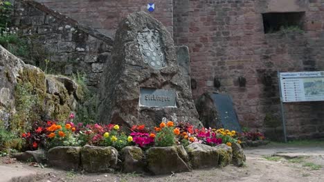 Sammlung-Von-Videoclips-Aus-Der-Burg-Nanstein,-Einer-Festung-In-Landstuhl-Aus-Dem-Jahr-1162