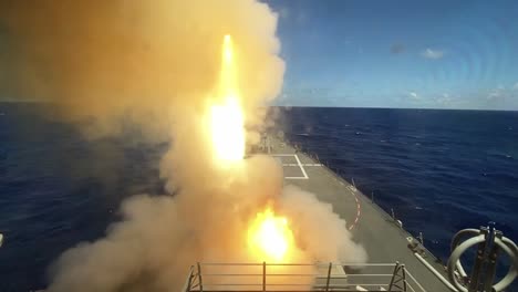 the-Guidedmissile-Destroyer-Uss-Chunghoon-Launches-Sm2-Missiles-And-Fires-Mk-45-During-A-Maritime-Training-Exercise