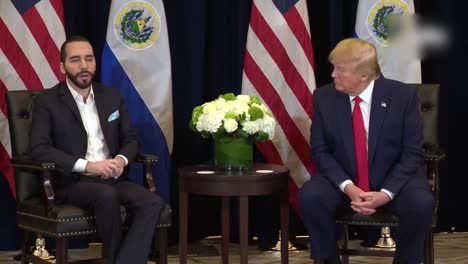 Us-President-Donald-Trump-And-Nayib-Bukele-President-Of-El-Salvador-During-A-Press-Conference-Photo-Op-2