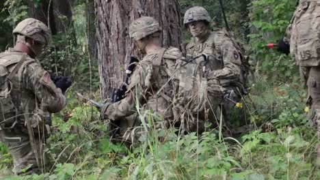 US-Armeesoldaten-Mit-NATO-Verbesserte-Vorwärtspräsenz-Battlegroup-Scout-Und-Aufklärungstraining-Polen-2