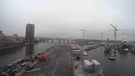 Time-Lapse-Amphibious-Assault-Ship-Uss-Bataan-Transit-Naval-Station-Norfolk-To-General-Dynamics-Shipyard-Va-1