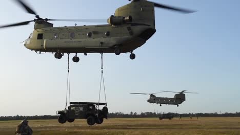 Soldaten-Flieger-Und-Chinook-Und-Black-Hawk-Hubschrauber-Operationen-Während-Der-Trainingsübung-Wächterschild-2