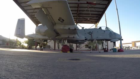 Timelapse-Us-Air-Force-A10-thunderbolt-Ii-Fighter-Jet-Demonstration-Team-Broll-Summer-Air-Show-Season-1