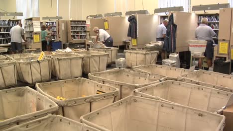 Mail-Is-Handled-And-Sorted-Inside-A-Modern-Post-Office-Facility