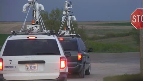 Storm-Chasers-Chase-A-Tornado