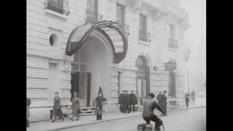 General-Eisenhower-Sets-Up-Permanent-Headquarters-For-Running-The-Atlantic-Pact-In-A-Hotel-In-Paris-In-1937