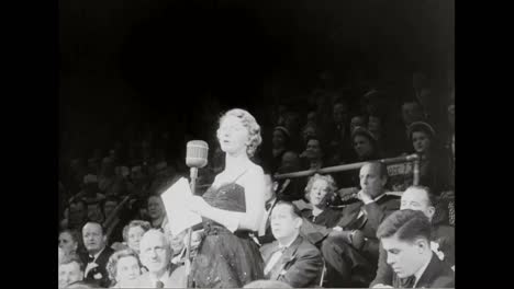 Many-Celebrities-Go-To-A-Circus-At-Madison-Square-Garden-For-A-Heart-Fund-Benefit-In-1951