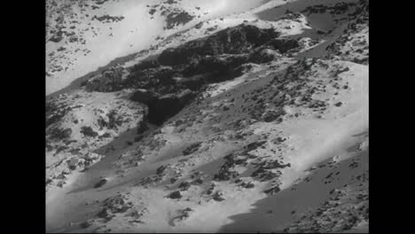 An-Avalanche-In-Switzerland-Threaten-To-Destroy-A-Village-In-1959