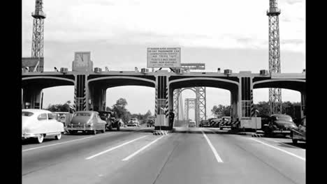 El-Puente-George-Washington-En-La-Década-De-1940