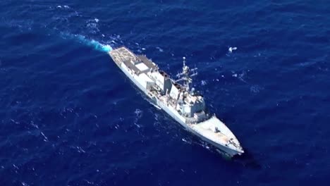 Aerials-Above-A-Navy-Destroyer-Ship-1