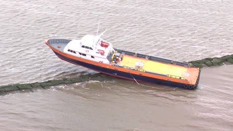 Aerial-Over-A-Shipwreck