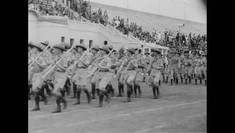 Chinese-March-In-A-Gala-Demonstration-In-1936